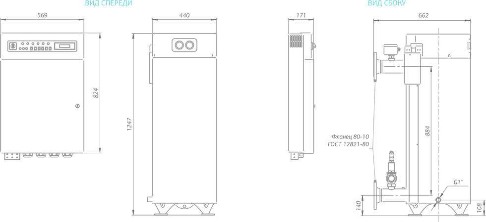 Проточный водонагреватель 200 кВт Мастер Невский