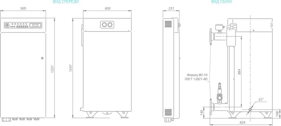 Проточный водонагреватель 450 кВт Мастер Невский