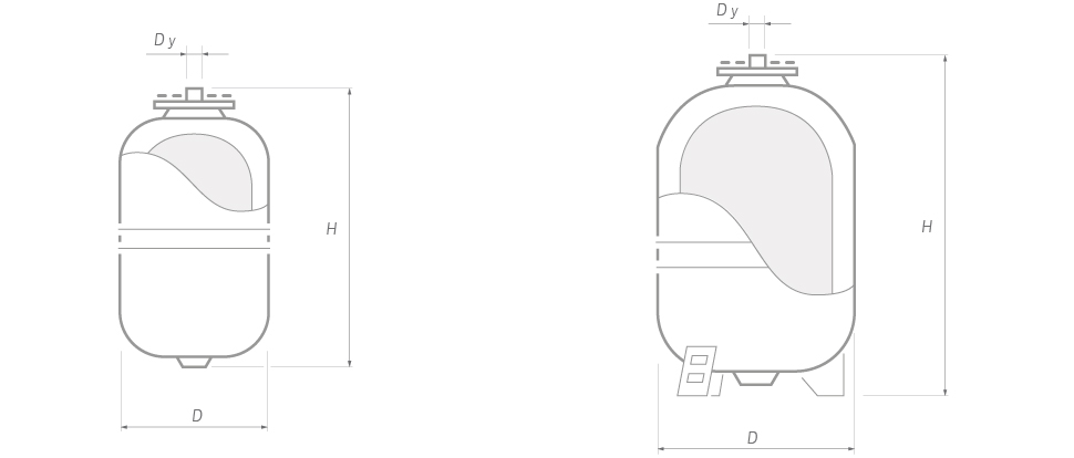 Расширительный бак на 80 литров для котлов