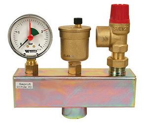 Группа безопасности KSG 30/20M-ISO для электрических котлов «Невский»