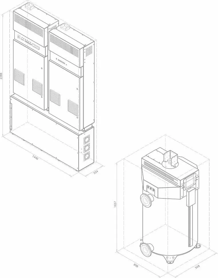 Промышленный электрокотел 950 кВт «Невский»